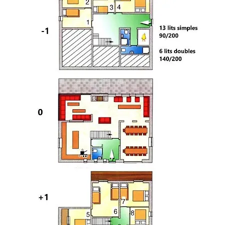 Le Grand Cerf 25 Pers, Malmedy- Rustique, Jardin مالميدي